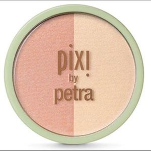 Pixi by Petra Beauty Blush Highlighter Duo Peach Honey Cruelty Free NEW